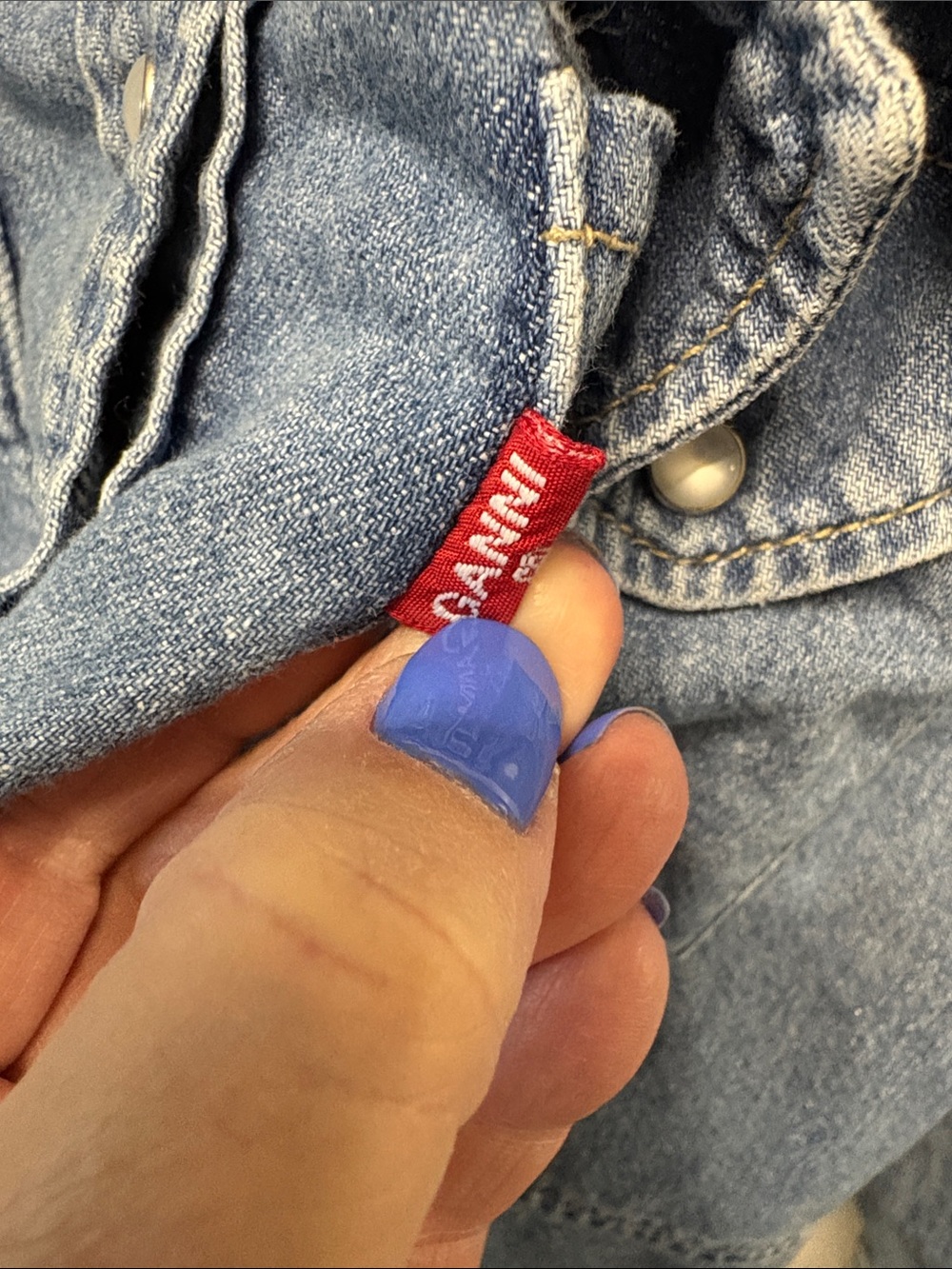Levi's x Ganni Denim Shirt - Picture 9 of 9